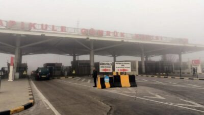 Edirne'den Bulgaristan'a açılan Kapıkule Sınır Kapısı'nda 2020'de koronavirüs tedbirleri kapsamında