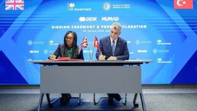 Türkiye-Birleşik Krallık arasında yeni dönem başlıyor. Ticaret Bakanı Ömer Bolat,