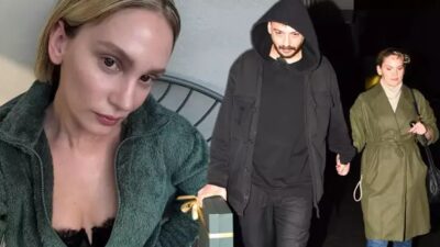 Oyuncu Farah Zeynep Abdullah (34) ile komedyen sevgilisi Yavuz Günal