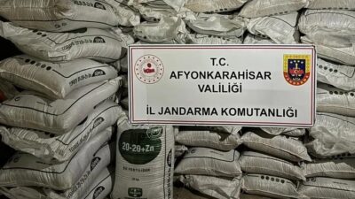 Afyonkarahisar'ın Nuribey beldesinde, jandarma ekiplerinin titiz çalışmaları sonucunda büyük bir