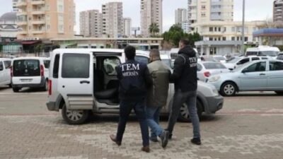 Mersin'de PKK/KCK-YPG-PYD silahlı terör örgütüne yönelik düzenlenen operasyonda 1 şüpheli,