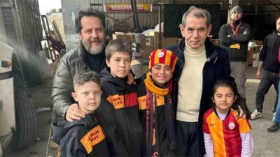 Galatasaray Başkanı Dursun Özbek ve yönetim kurulu üyeleri, 6 Şubat