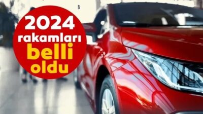 2024 yılı Ocak ayına ilişkin otomobil satış rakamları belli oldu.