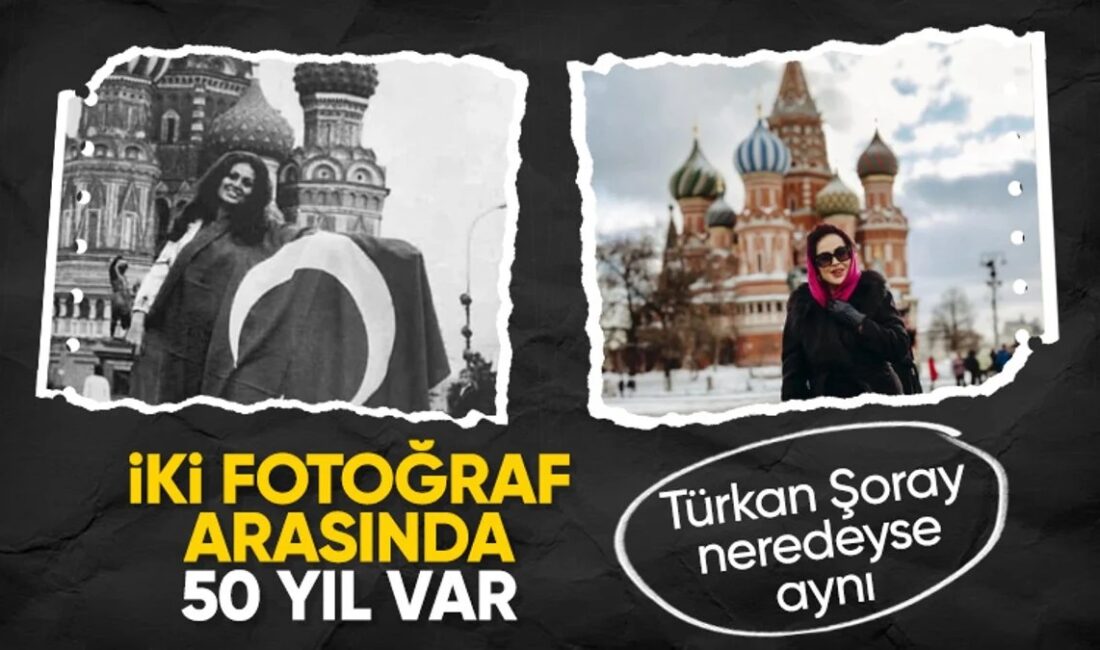 Yeşilçam'ın sevilen isimlerinden olan Sultan lakaplı Türkan Şoray, Moskova'ya gitti.