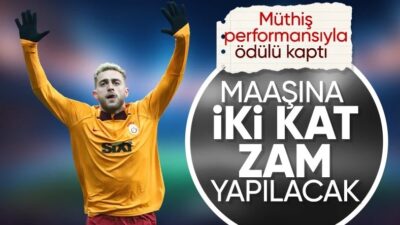 Galatasaray'ın başarılı futbolcusu Barış Alper Yılmaz'ın 10 milyon liralık yıllık