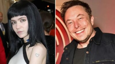 Grimes, 36 yaşındaki şarkıcı, yeni sevgilisi Anyma ile çekilmiş fotoğraflarını