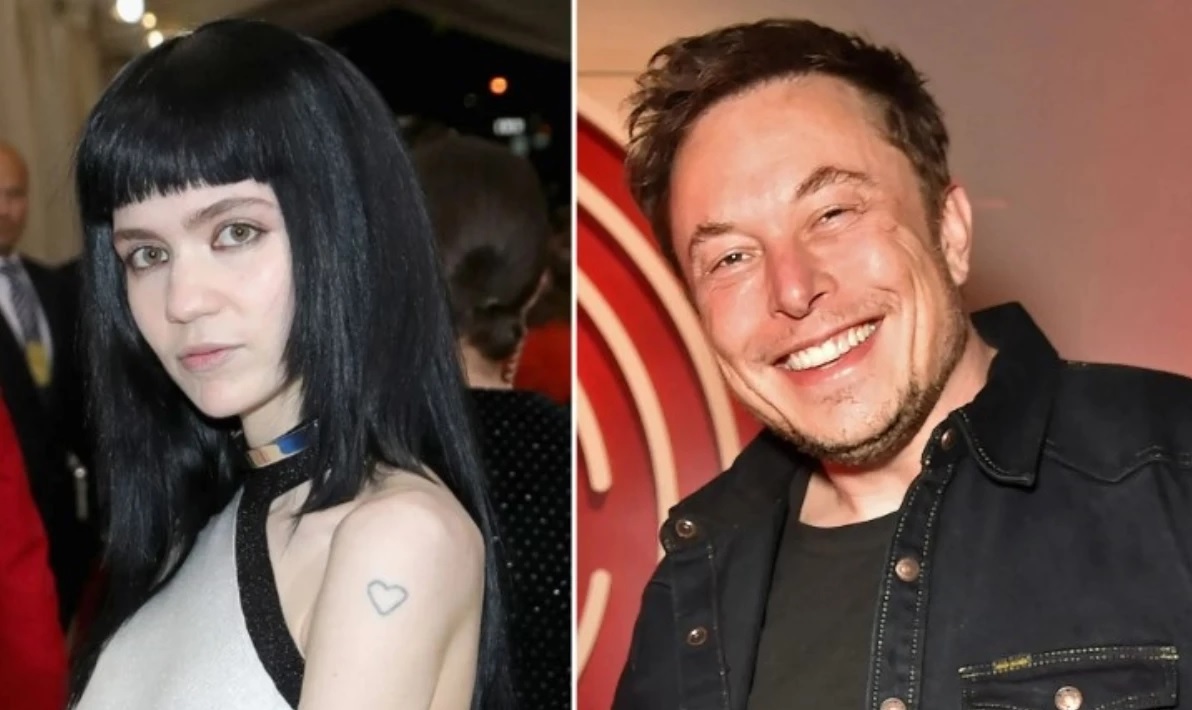 Grimes, 36 yaşındaki şarkıcı, yeni sevgilisi Anyma ile çekilmiş fotoğraflarını