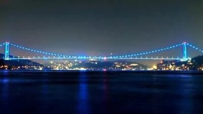 Kolon kanserine dikkat çekmek için her yıl olduğu gibi İstanbul