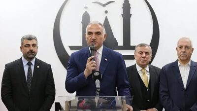 Kültür ve Turizm Bakanı Mehmet Nuri Ersoy, "2019'dan itibaren artık