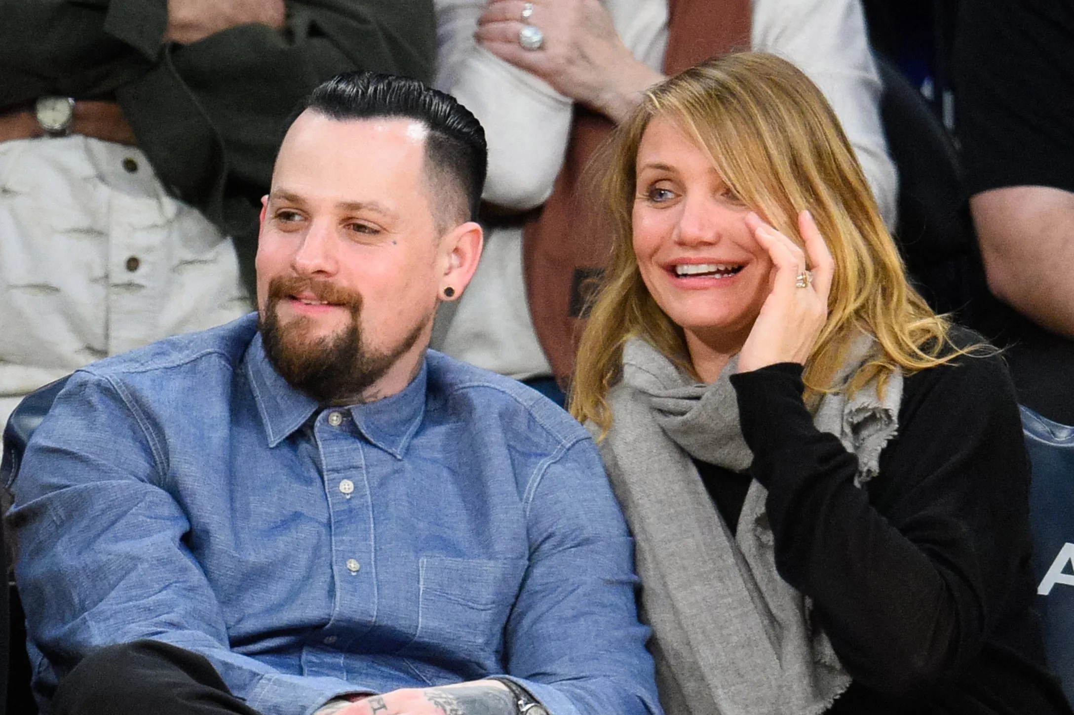 Ünlü oyuncu Cameron Diaz ve müzisyen eşi Benji Madden, birkaç