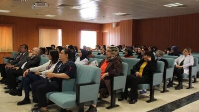 Fırat Üniversitesi Hastanesi’nde görevli sağlık çalışanlarına yönelik, “30 Mart Dünya