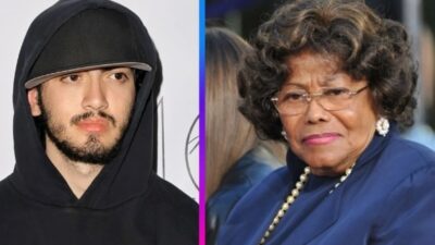 Pop müziğin efsane ismi Michael Jackson'ın oğlu Blanket, büyükannesi Katherine'ın