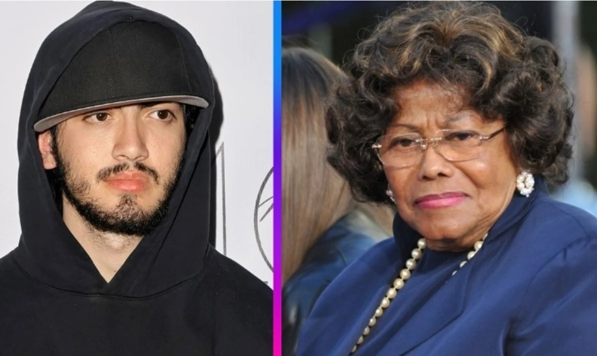 Pop müziğin efsane ismi Michael Jackson'ın oğlu Blanket, büyükannesi Katherine'ın