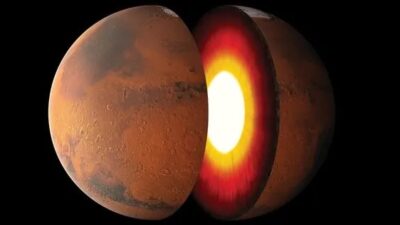 Bilim insanları Mars’ta keşfedilen "gizlenmiş" devasa yanardağın yaşam belirtileri barındırabileceğini