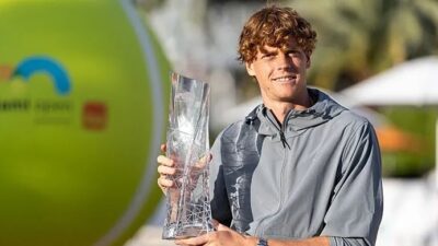 Miami Açık Tenis Turnuvası'nda tek erkeklerde İtalyan sporcu Jannik Sinner
