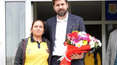 Tarsus Belediye Başkanı Ali Boltaç, Temizlik İşleri Müdürlüğü personeli ile