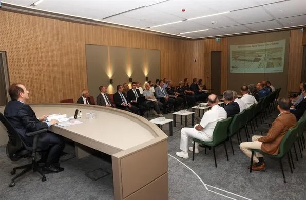 Mersin Valisi Ali Hamza Pehlivan, yapımı tamamlanan ve açılış için