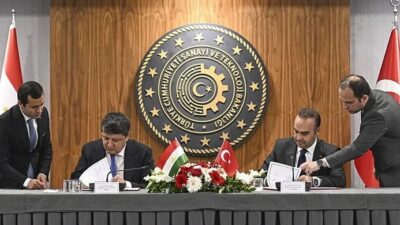 Sanayi ve Teknoloji Bakanı Mehmet Fatih Kacır, Tacikistan ile ticaret