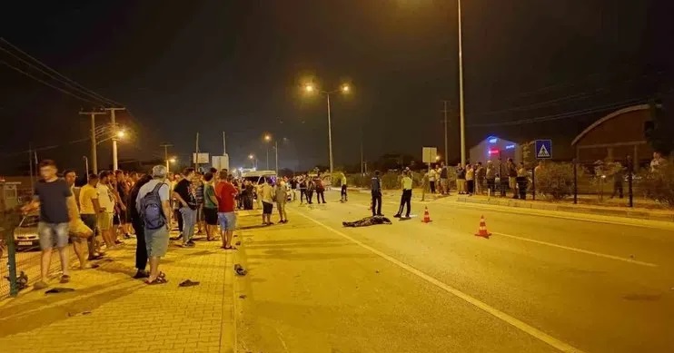 Muğla’nın Fethiye ilçesinde otomobille motosikletin çarpışması sonrası 1 kişi öldü,