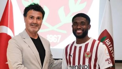 Trendyol Süper Lig ekiplerinden Atakaş Hatayspor, Nijeryalı sağ kanat oyuncusu