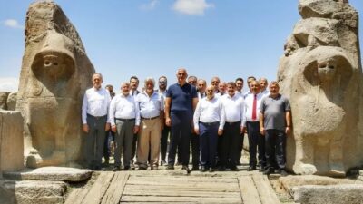 Kültür ve Turizm Bakanı Mehmet Nuri Ersoy, Çorum'un Boğazkale ilçesini