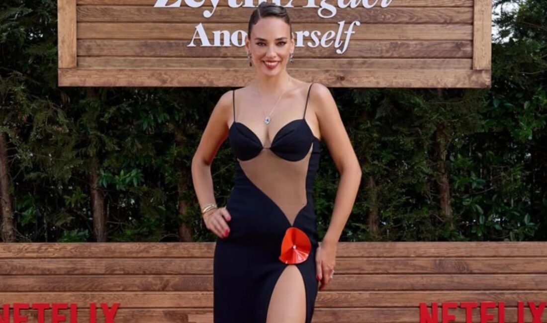 Zeytin Ağacı dizisinin başrol oyuncusu Seda Bakan, dün akşam düzenlenen