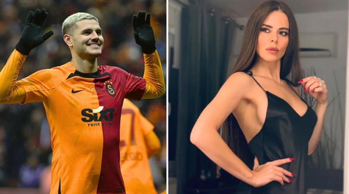 Ünlü pop şarkıcısı Simge Sağın, Wanda Nara'dan ayrılan Galatasaray'ın Arjantinli
