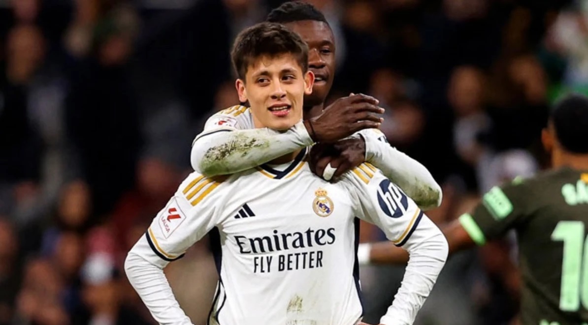 Real Madrid ve A Milli Takım'ın yıldız ismi Arda Güler,