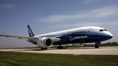 ABD merkezli küresel havacılık şirketi Boeing, yılın ikinci çeyreğinde yaklaşık