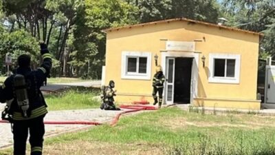 Kocaeli'de korku dolu anlar yaşandı. Gebze Teknik Üniversitesi kampüsündeki bir