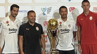 Galatasaray ve Beşiktaş, Süper Kupa maçı öncesi ortak basın toplantısı