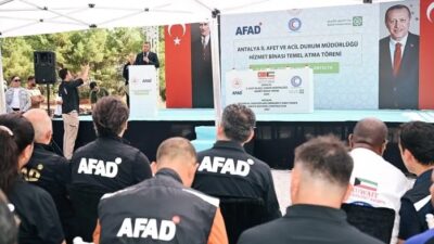 AFAD Başkanlığı ve Kuveyt Kızılayı işbirliği ile projelendirilen Antalya İl