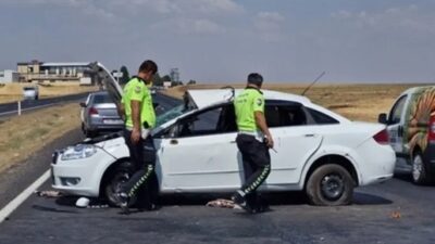 Diyarbakır'da Recep D.'nin kullandığı araç takla attı. Kazada; Sürücü ile