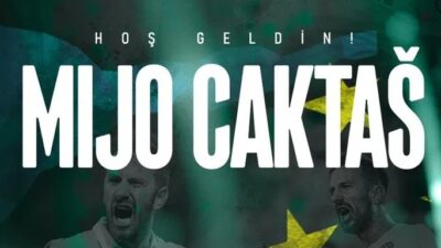Trendyol 1. Lig takımlarından Kocaelispor, Hırvat futbolcu Mijo Caktas'ı renklerine