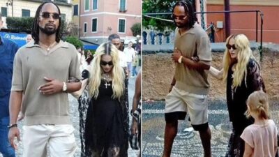 65 yaşındaki pop ikonu Madonna, 28 yaşındaki Jamaika doğumlu futbolcu