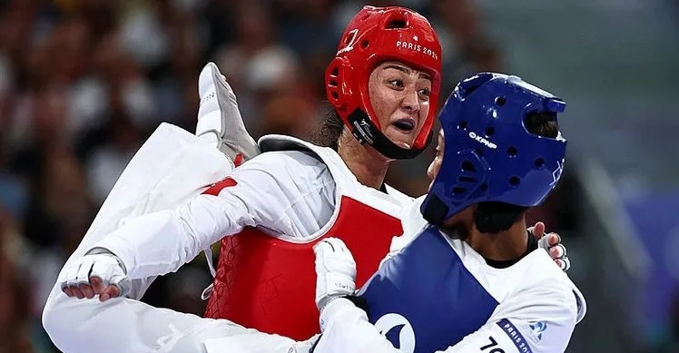 Paris 2024 Olimpiyat Oyunları'nda tekvandoda yarı final müsabakaları gerçekleştirildi.
