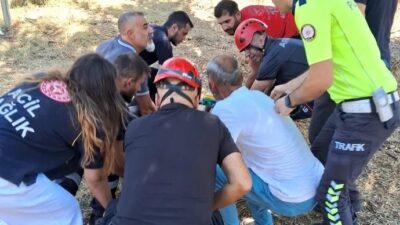 Tunceli’de öğleden sonra meydana gelen trafik kazasında ağır yaralanan bir