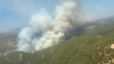 Muğla Ula ve Yatağan ilçelerinde iki ayrı orman yangını başladı.