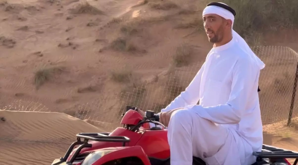 Sultan Kösen, Dubai'de dünyanın en yüksek gökdelenini ziyaret etti ve