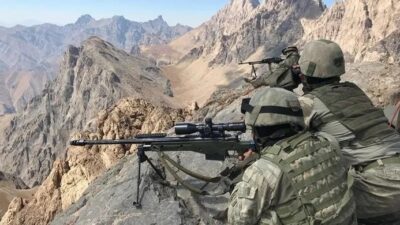 MSB, Suriye’nin kuzeyindeki Fırat Kalkanı bölgesinde tespit edilen 8 PKK'lı