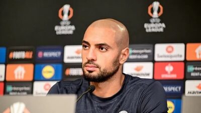 Fenerbahçeli futbolcu Sofyan Amrabat, UEFA Avrupa Ligi’nin ilk haftasında yarın