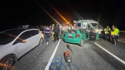 Elazığ'ın Karakoçan ilçesinde meydana gelen trafik kazasında 1 kişi öldü,