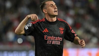 Galatasaray'dan Benfica'ya transfer olan Kerem Aktürkoğlu Türk futbolseverlerin de yakın