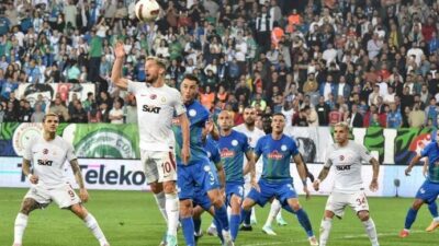 Trendyol Süper Lig'de bugün oynanacak Galatasaray-Çaykur Rizespor maçının Video Yardımcı