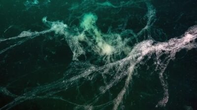 Marmara Denizi'nde 2021 yılında kendini gösteren müsilaj tekrardan oluşmaya başladı.