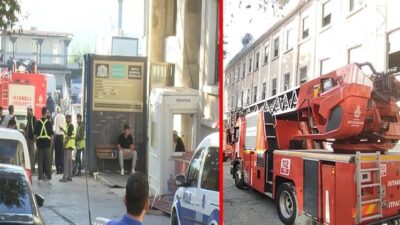 İstanbul Beşiktaş'ta yapımı devam eden üniversitenin inşaat bölümünde bulunan boş