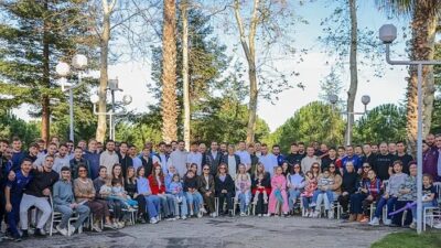 Trabzonspor Kulübü yönetim kurulu, teknik heyet, futbolcular ve aileleri barbekü