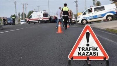 Ankara'nın Çubuk ilçesinde 4 aracın karıştığı zincirleme trafik kazasında ilk