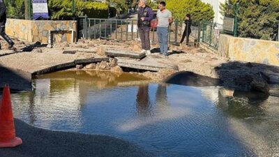 Bodrum'da bir türlü çare bulanamayan altyapı sorunu bu kez ciddi