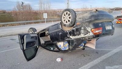 Feci kaza Çorum’un Alaca ilçesinde meydana geldi. Seyir halinde olan